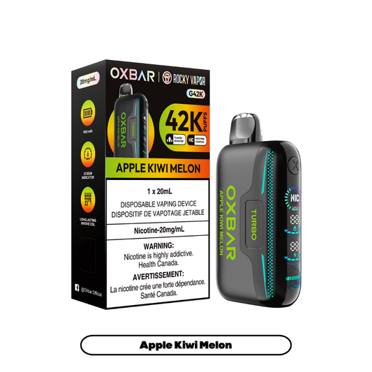 OXBAR G42K - Apple Kiwi Melon (Pack of 4)