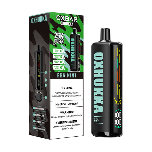 OXBAR Oxhukka - BBG Mint (Carton of 4)