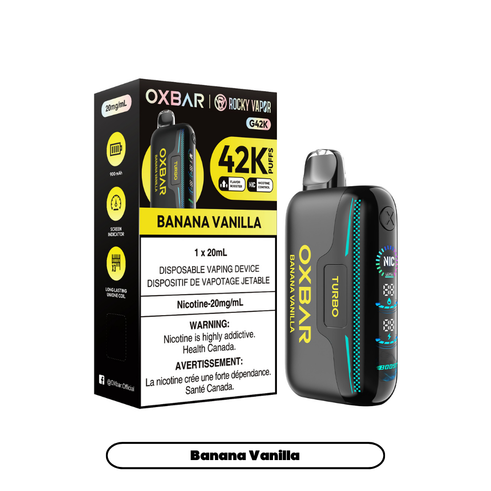 OXBAR G42K - Banana Vanilla (Pack of 4)