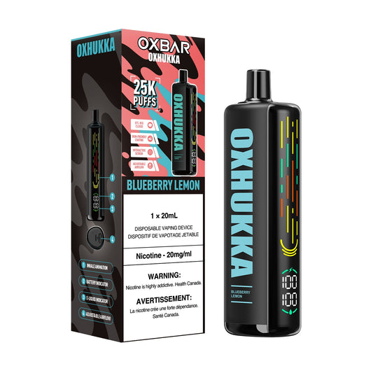 OXBAR Oxhukka - Blueberry Lemon (Carton of 4)