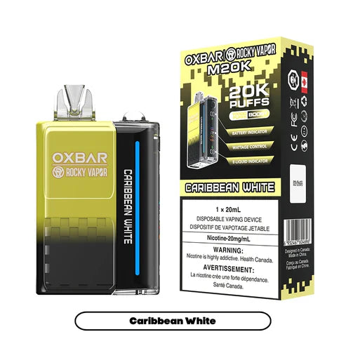 OXBAR M20K - Caribbean White (Carton of 5)