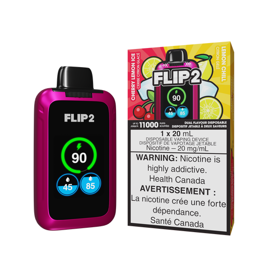 Flip 2 - Cherry Lemon Ice and Lemon Chill (Carton of 5)