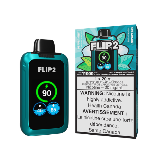 Flip 2 - Peppermint and Spearmint (Carton of 5)