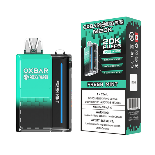 OXBAR M20K - Fresh Mint (Pack of 5)