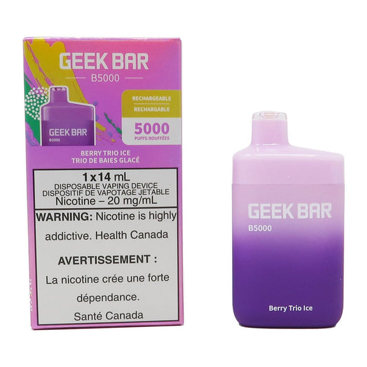 GeekBar 5000 - Berry Trio Ice (Pack of 5)