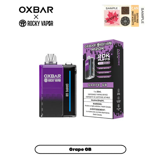 OXBAR M20K - Grape GB (Pack of 5)