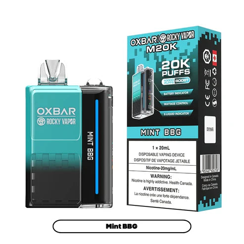 OXBAR M20K - Mint BBG (Carton of 5)