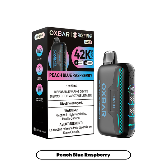 OXBAR G42K - Peach Blue Raspberry (Pack of 4)