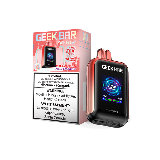 GeekBar Sky View - Peach Raspberry (Pack of 5)