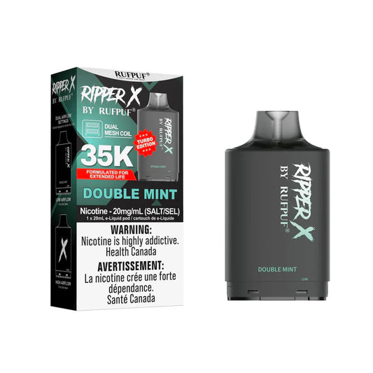 RufPuf Ripper X 35K - Double Mint (Pack of 5)