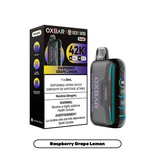 OXBAR G42K - Raspberry Grape Lemon (Pack of 4)