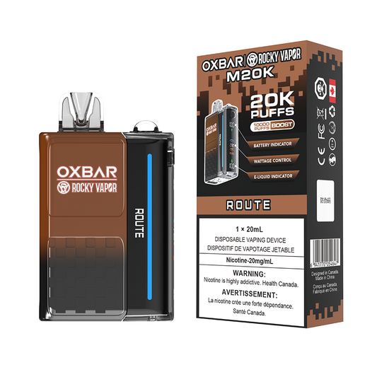 OXBAR M20K - Route [MB]