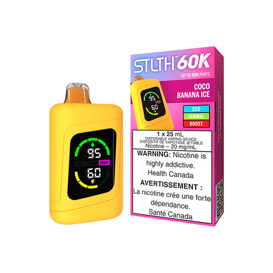 STLTH 60K - Coco Banana Ice (Carton of 4)