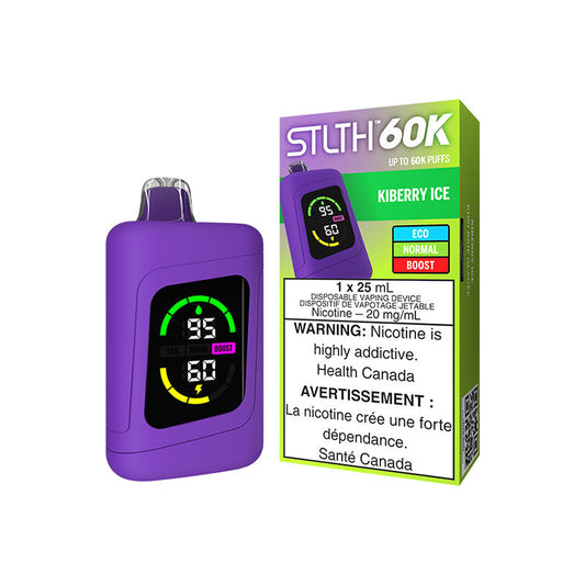 STLTH 60K - KiBerry Ice (Carton of 4)