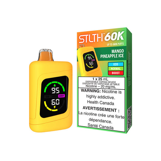 STLTH 60K - Mango Pineapple Ice (Carton of 4)