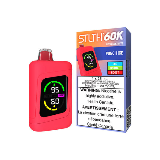 STLTH 60K - Punch Ice (Carton of 4)