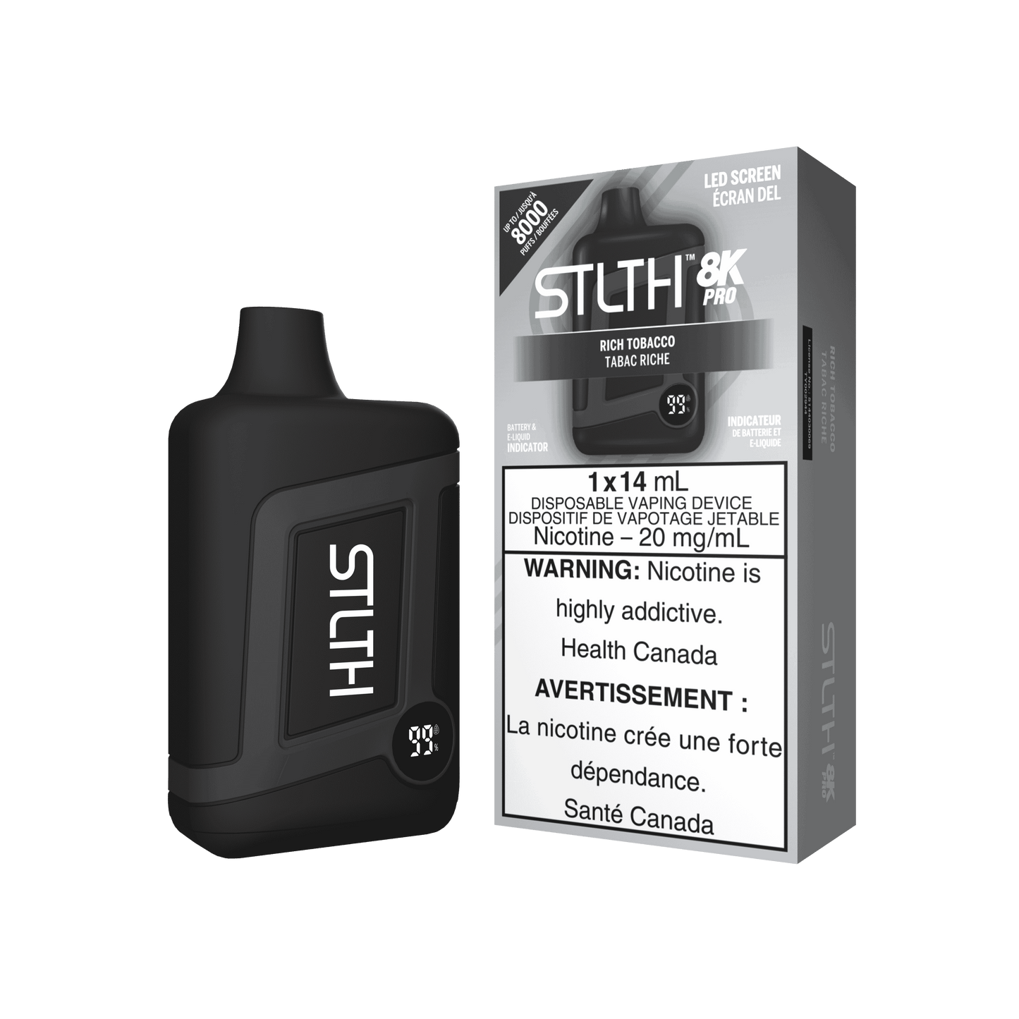 STLTH 8K PRO - Rich Tobacco [MB]