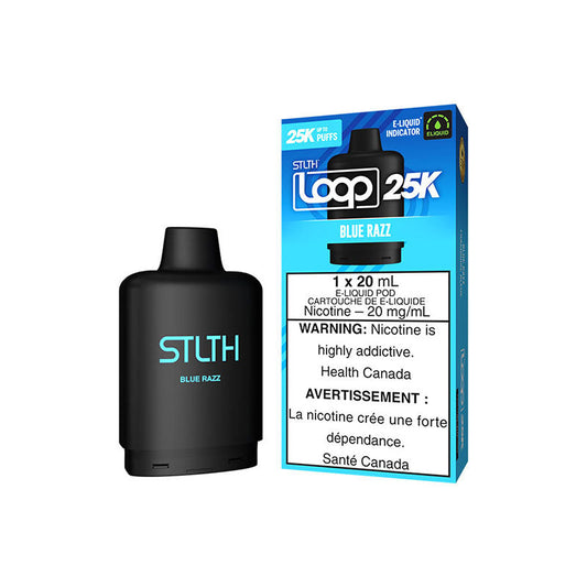 STLTH Loop 25K - Blue Razz (Carton of 5)