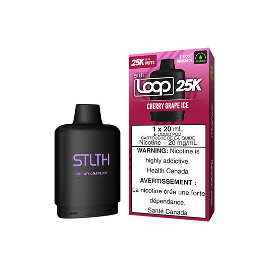 STLTH Loop 25K - Cherry Grape Ice (Carton of 5)