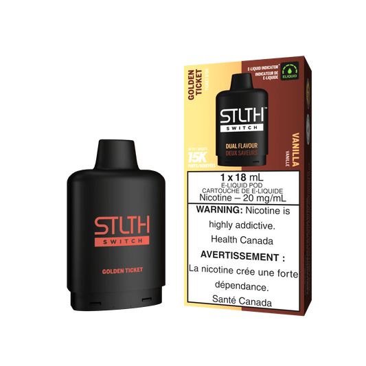 STLTH Switch - Golden Ticket and Vanilla (Carton of 5)