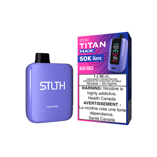 STLTH Titan Max - Blue Razz (Carton of 4)