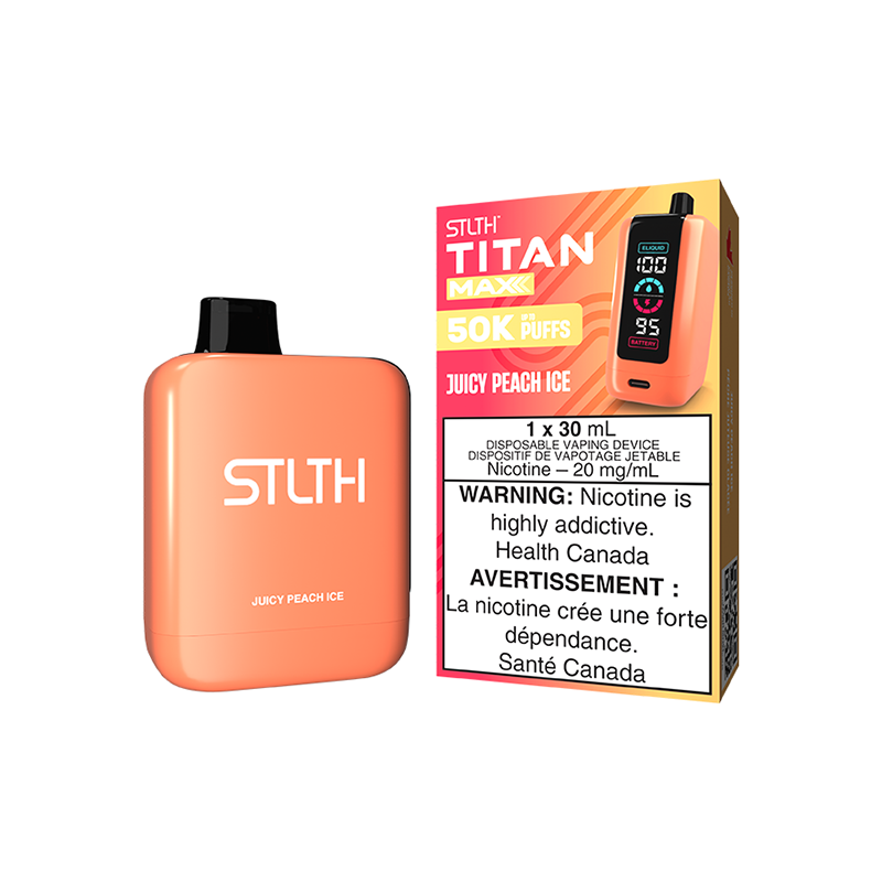 STLTH Titan Max - Juicy Peach Ice [MB]