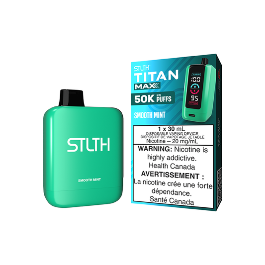 STLTH Titan Max - Smooth Mint (Carton of 4)