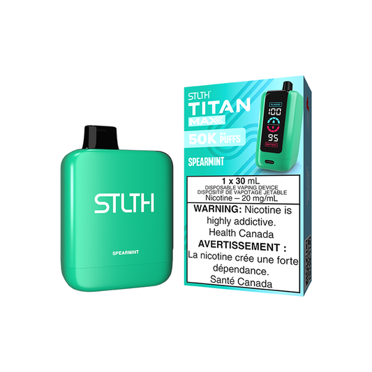 STLTH Titan Max - Spearmint (Carton of 4)