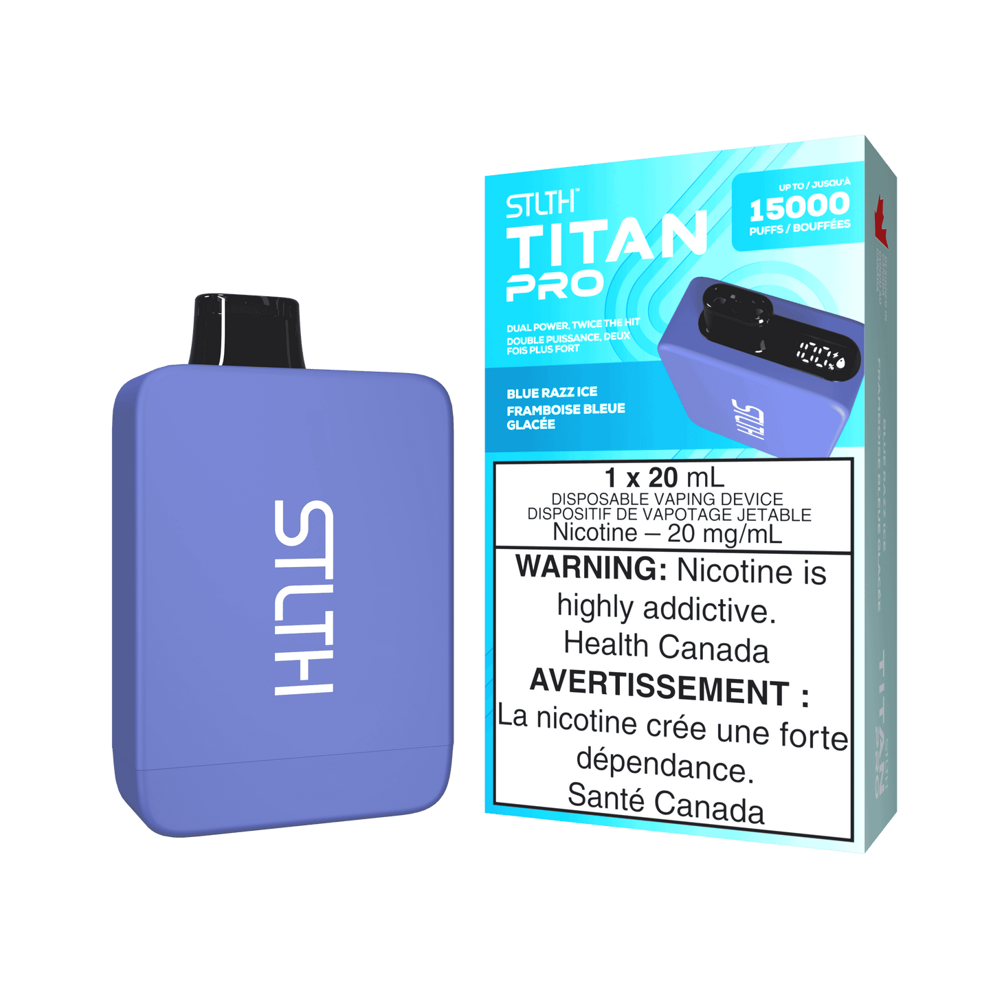 STLTH Titan Pro - Blue Razz Ice [MB]