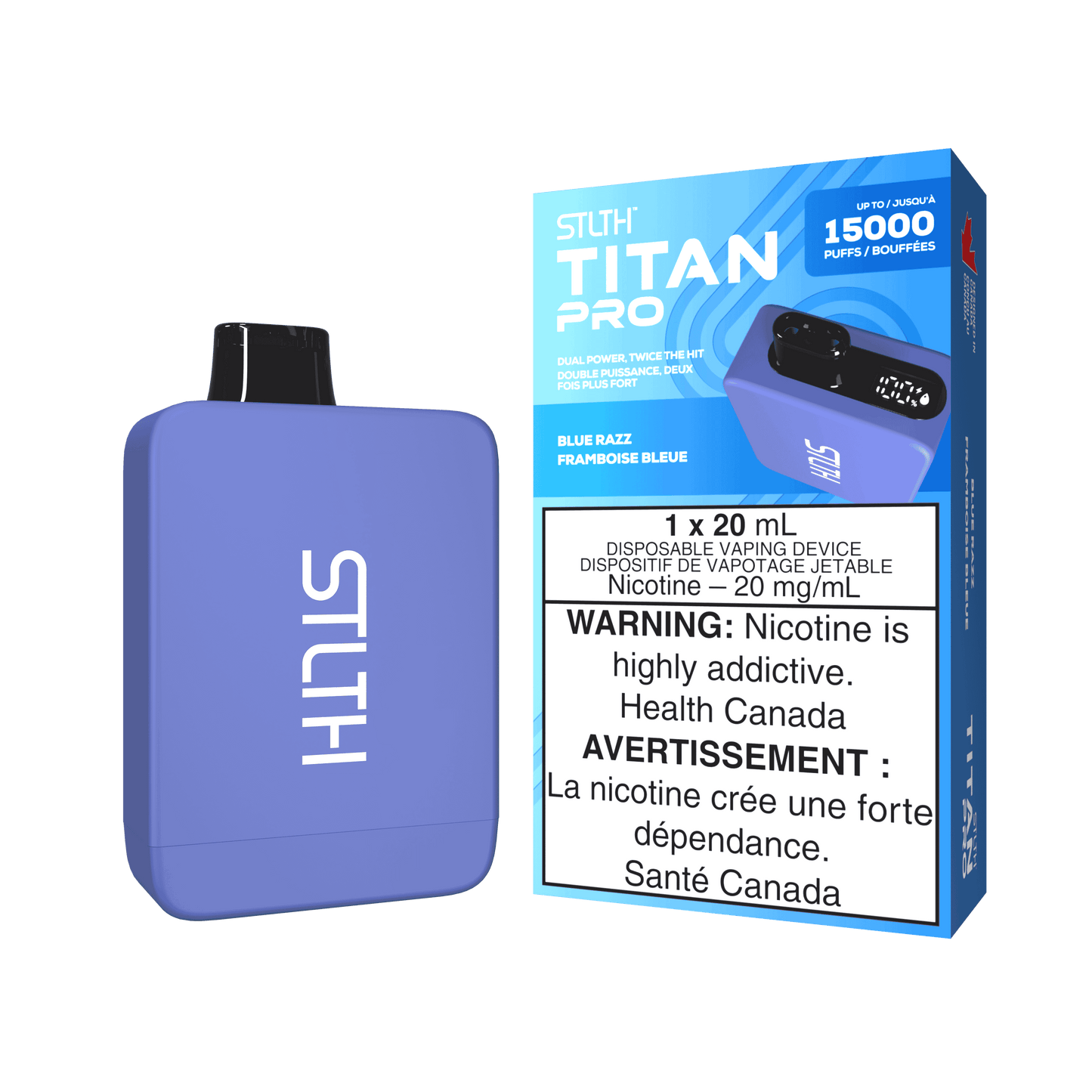 STLTH Titan Pro - Blue Razz [MB]