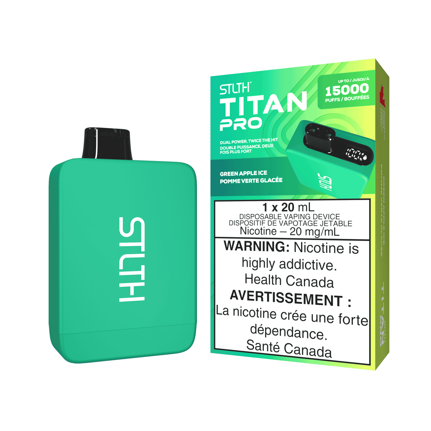 STLTH Titan Pro - Green Apple Ice [MB]