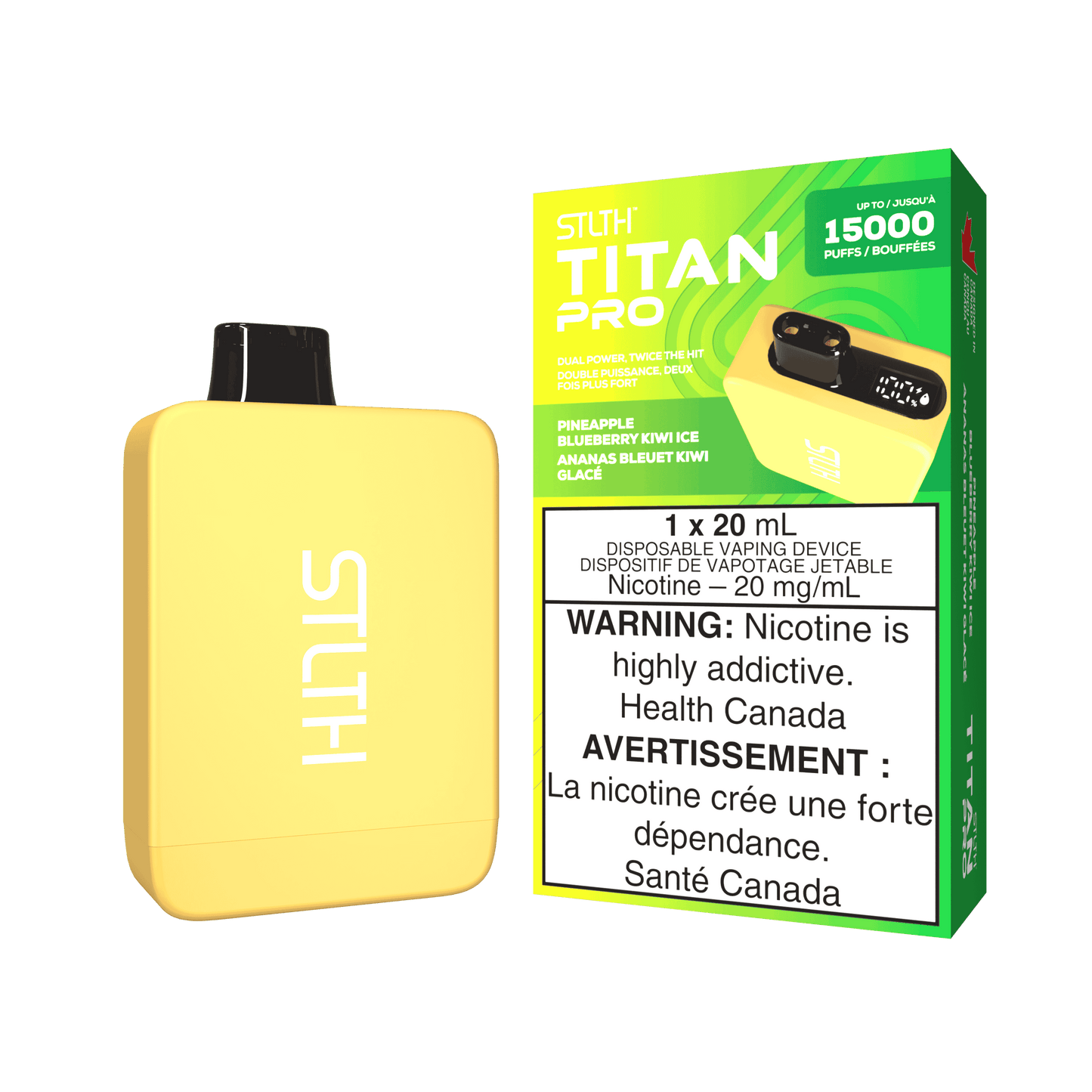 STLTH Titan Pro - Pineapple Blueberry Kiwi Ice [MB]