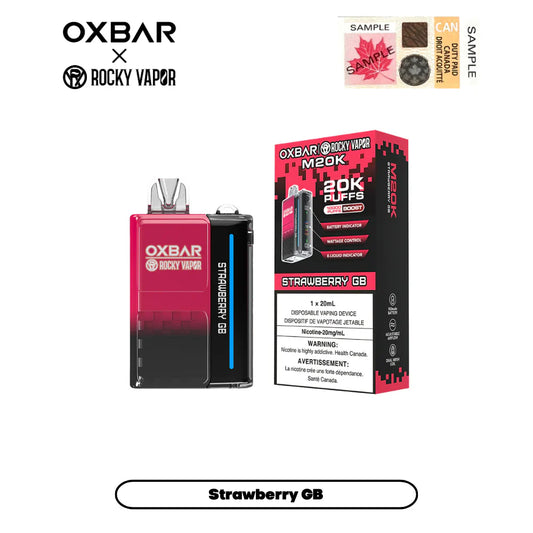 OXBAR M20K - Strawberry GB (Pack of 5)