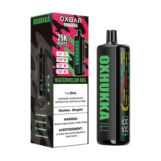 OXBAR Oxhukka - Watermelon BBG (Carton of 4)