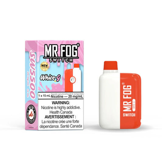 Mr Fog Switch - White G (Carton of 5)